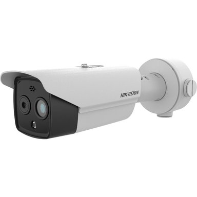 CÁMARA HIKVISION DS-2TD2628T-7/QA THERMAL Y OPTICAL BI-SPECTRUM NETWORK BULLET 6.9MM THERMAL 6.4MM OPTICAL LENS