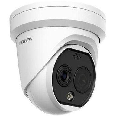 CÁMARA HIKVISION DS-2TD1228T-2/QA BI-SPECTRUM THERMOGRAPHY TURRET 2.1MM LENS