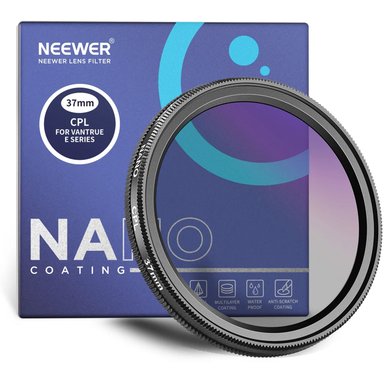 CÁMARA NEEWER 37MM CPL FILTER FOR VANTRUE E1 E2 E3 E1 LITE Y N4 PRO DASH CAMS
