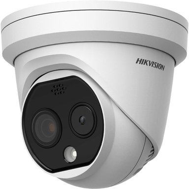 CÁMARA HIKVISION HEATPRO DS-2TD1228-2/QA THERMAL Y OPTICAL BI-SPECTRUM NETWORK TURRET 3.6MM LENS