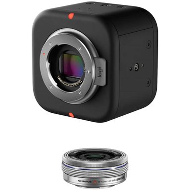 KIT CÁMARA MEVO CORE UHD 4K CON OLYMPUS 14-42MM LENS SILVER - 1