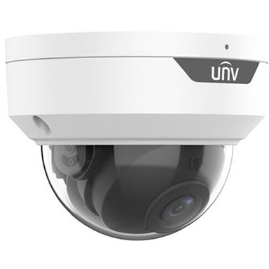 CÁMARA UNIVIEW IPC328SB-ADF28K-I0 8MP OUTDOOR NETWORK DOME CON NIGHT VISION Y 2.8MM LENS