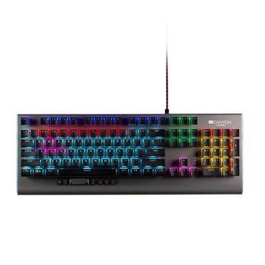 TECLADO CANYON MECANICO GAMING INTERCEPTOR - 1