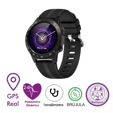SMARTWATCH LEOTEC MULTISPORT GPS NEGRO