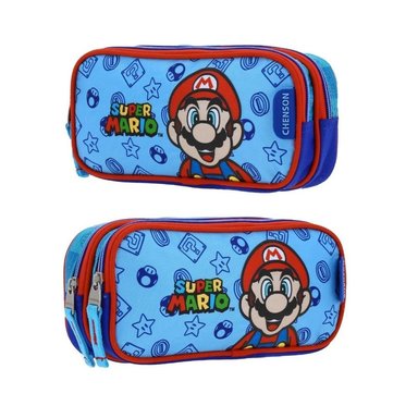 CARTUCHERA NINTENDO MARIO BROS DOBLE CIERRE - 2