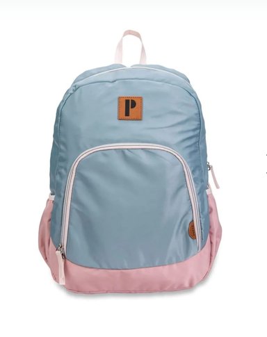 MOCHILA LEYLA PORTA CELESTE - ROSADO - 1