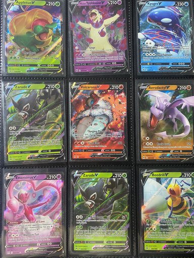 CARTAS POKÉMON AUTENTICO LOTE V/GX/EX/FULL ART + 120 UNIDADES TCG - 5