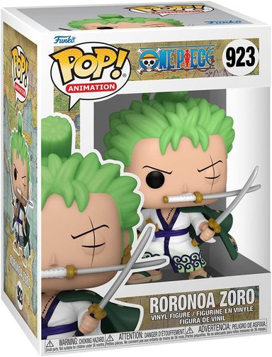 FIGURA COLECCIONABLE FUNKO POP! ANIMATION ONE PIECE RORONOA ZORO #923 - 1