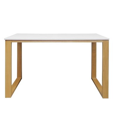 ESCRITORIO ZIYAZ OHH BLANCO BASE MADERA 90X50X74