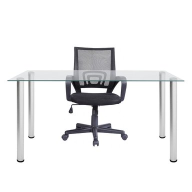 ZIYAZ COMBO 1 MESA LISSA RB1475 4LYO + 1 SILLA HABANA NEGRO