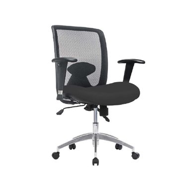 SILLA DE OFICINA ERGONÓMICA ADVANCE NEO II ALU GIRATORIA
