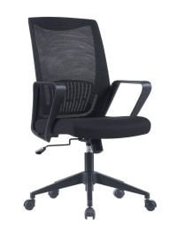 SILLA SIMPSON NEGRO GIRATORIA