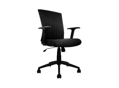 SILLA DE OFICINA WORK NEGRO GIRATORIA