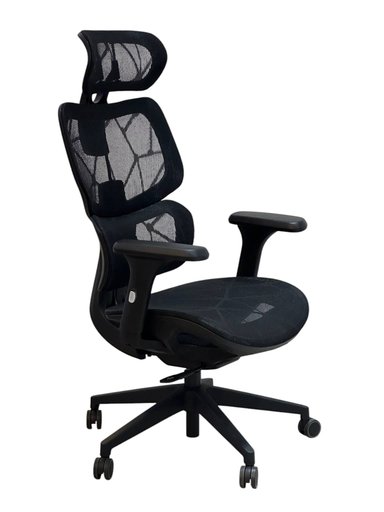 SILLA TRINI C/CABEZAL NEGRO GIRATORIA