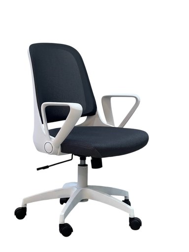 SILLA CAMBERRA LUX GRIS GIRATORIA