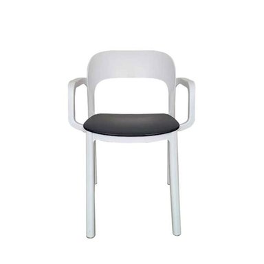 SILLA DE COMEDOR ONA CB A/GRIS OSC B/BLANCO