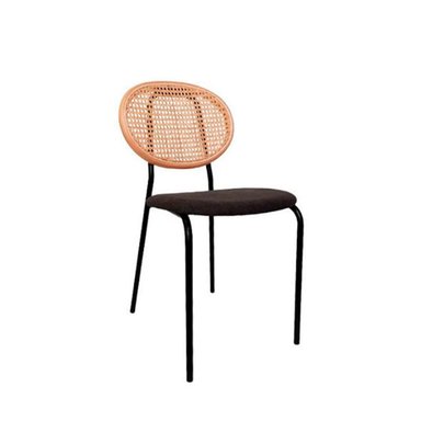 SILLA DE COMEDOR ANT COJIN PLOMO