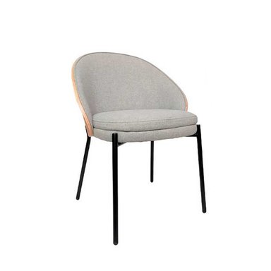 SILLA DE COMEDOR PERTH GRIS