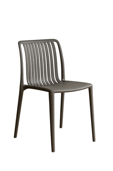 SILLA DE COMEDOR  ALCARAZ GRIS LISO