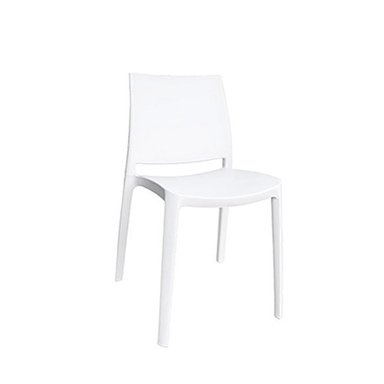 SILLA DE COMEDOR CAPELLINI BLANCO