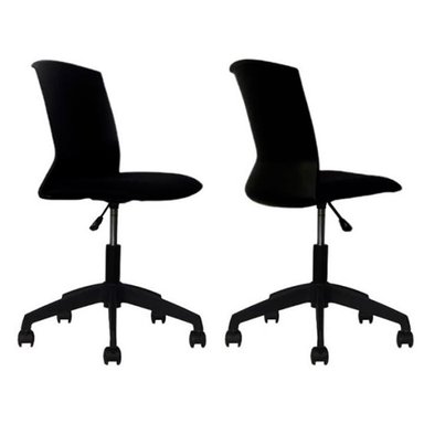 SILLA MORELIA NEGRO/NEGRO GIRATORIA