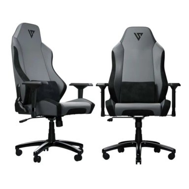SILLA GAMER V-40GN GRIS/NEGRO GIRATORIA