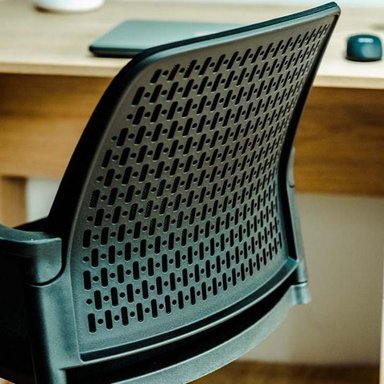 SILLA JACA NEGRA GIRATORIA - 4