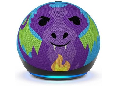 ASISTENTE DE VOZ AMAZON ECHO DOT KIDS 5TH GEN PARLANTE ALEXA DRAGON - 1