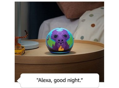 ASISTENTE DE VOZ AMAZON ECHO DOT KIDS 5TH GEN PARLANTE ALEXA DRAGON - 3