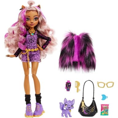 MONSTER HIGH MUÑECA LOBO CLAWDEEN - 5