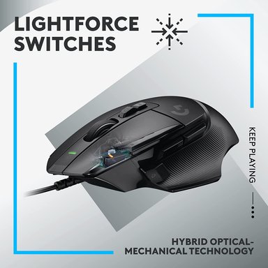 LOGITECH G RATÓN PARA JUEGOS CON CABLE 502 X - 2
