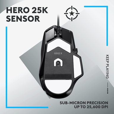LOGITECH G RATÓN PARA JUEGOS CON CABLE 502 X - 4