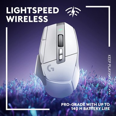 MOUSE GAMER INALÁMBRICO LOGITECH G BLANCO RATÓN 502 X LIGHTSPEED - 3