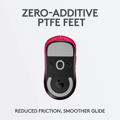 MOUSE GAMER LOGITECH G MAGENTA PRO X SUPERLIGHT - 5