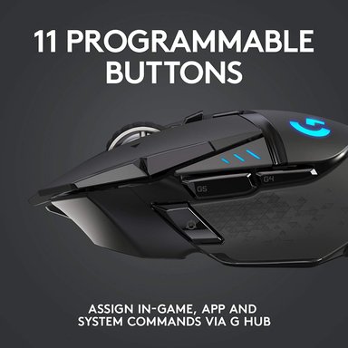 RATÓN LOGITECH G INALÁMBRICO 502 LIGHTSPEED - 4