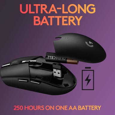 MOUSE GAMER LOGITECH G NEGRO - 4