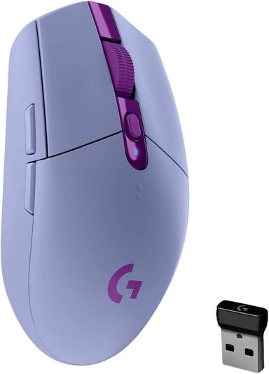MOUSE GAMER LOGITECH G LILA - 1