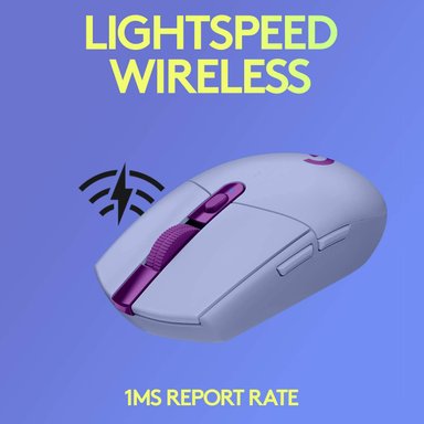 MOUSE GAMER LOGITECH G LILA - 3