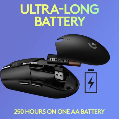 MOUSE GAMER LOGITECH G LILA - 4