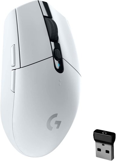 MOUSE GAMER LOGITECH G BLANCO - 1