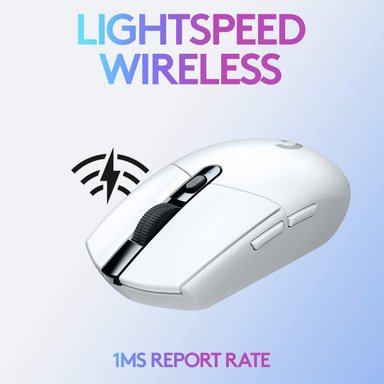 MOUSE GAMER LOGITECH G BLANCO - 3