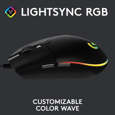 MOUSE LOGITECH G 203 RGB - 2