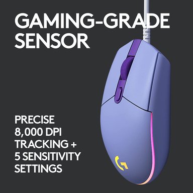 MOUSE LOGITECH G 203 RGB - 3