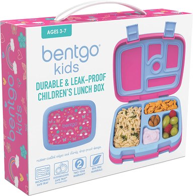 LONCHERA BENTGO KIDS PRINTS INFANTIL A PRUEBA DE FUGAS ROSADO - 6