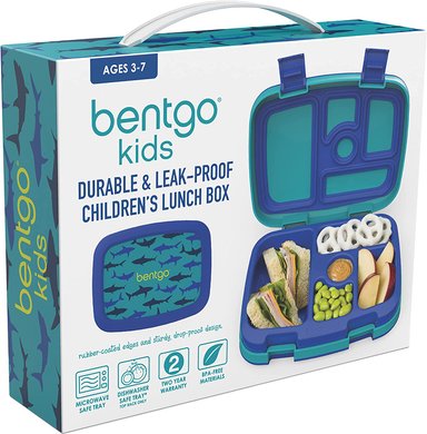 LONCHERA BENTGO KIDS PRINTS INFANTIL A PRUEBA DE FUGAS AZUL - 6