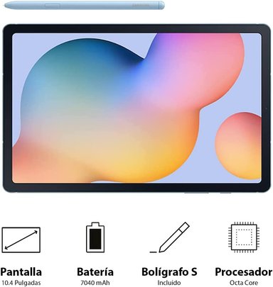 TABLET SAMSUNG GALAXY 10.4" 64GB TAB S6 LITE + S PEN INCLUIDO AZUL - 2