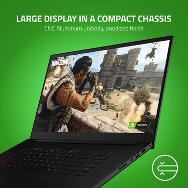 LAPTOP RAZER BLADE PRO 17 2020 INTEL CORE I7 16GB RAM 1TB SSD NVIDIA GEFORCE RTX 17.3" NEGRO-TECLADO INGLES - 5