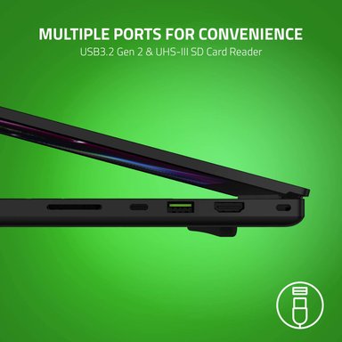 LAPTOP RAZER BLADE PRO 17 2020 INTEL CORE I7 16GB RAM 1TB SSD NVIDIA GEFORCE RTX 17.3" NEGRO-TECLADO INGLES - 6