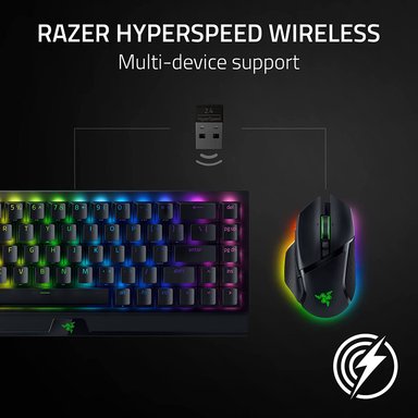 MOUSE GAMER INALÁMBRICO RAZER NEGRO BASILISK V3 PRO JUEGOS PERSONALIZABLE - 6