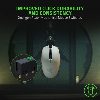 MOUSE GAMER INALÁMBRICO RAZER BLANCO OROCHI V2 SENSOR ÓPTICO AVANZADO 5G 18K DPI - 4